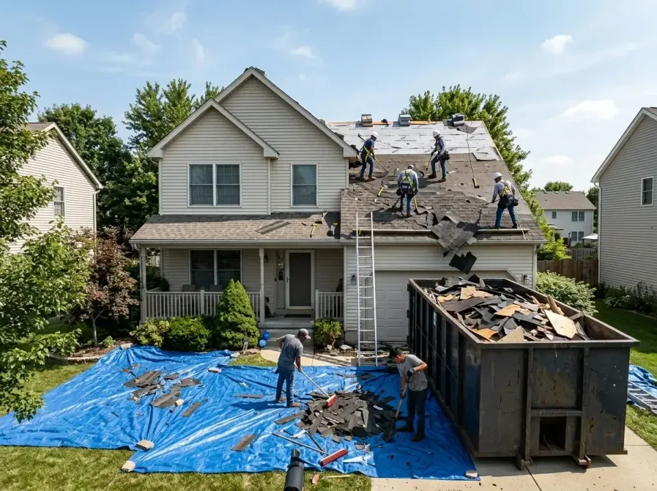 roof-replacement-debris-remova-004 — frequently asked questions, Cheapest Dumpster Rentals in Schofield Barracks, HI